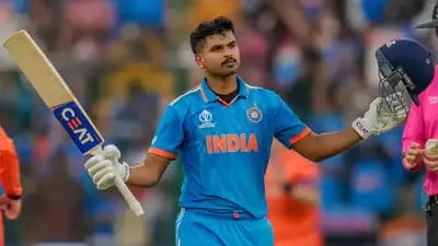 Shreyas Iyer in IND vs ENG 3rd ODI: