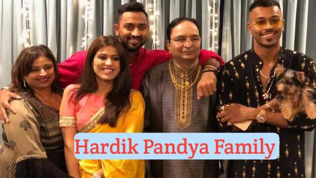 Hardik Pandya Family Details: